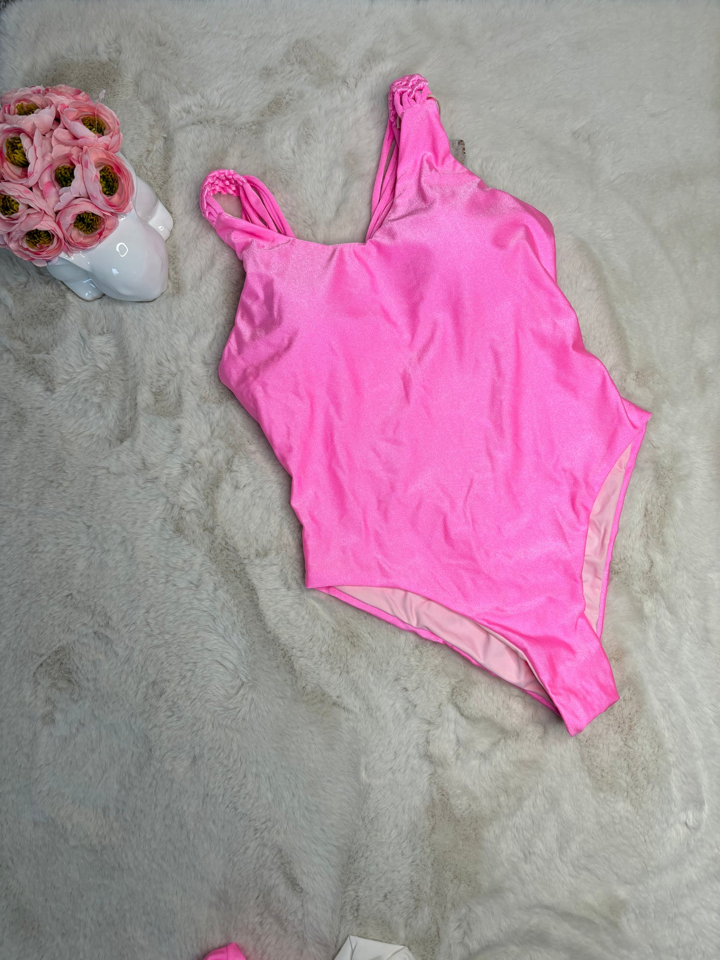 Neon Fuchsia Glow – One Piece