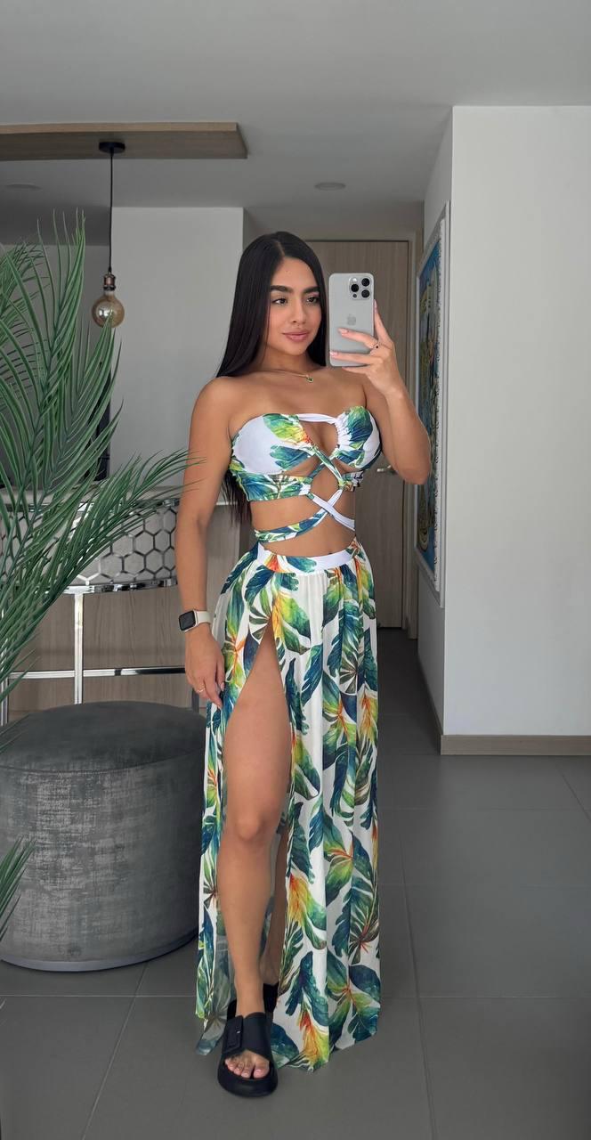 Tropical Goddess Cover-Up Set