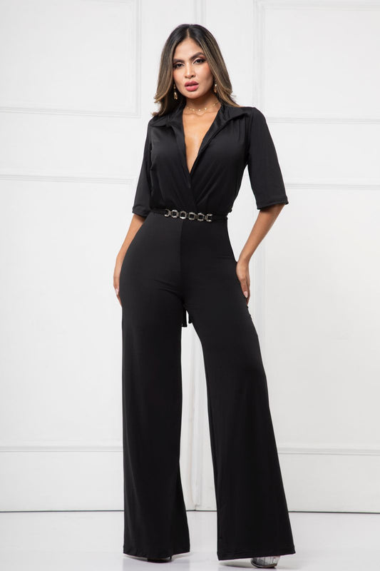 Stylish Black Jumpsuit