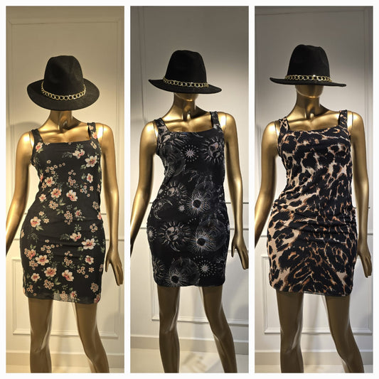 Shaping Dress with Built-In Faja