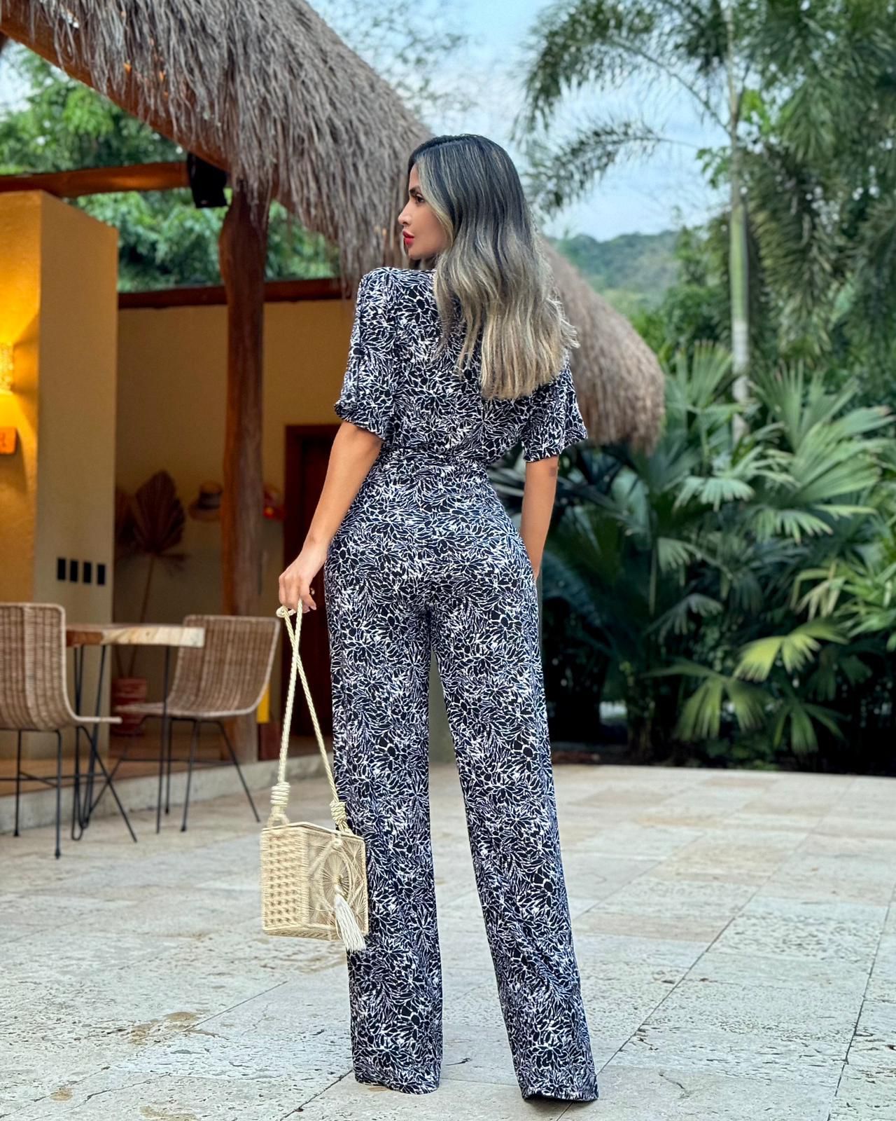 Black and White Jumpsuit