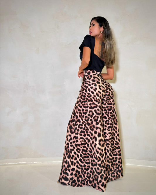 Animal Print Pants
